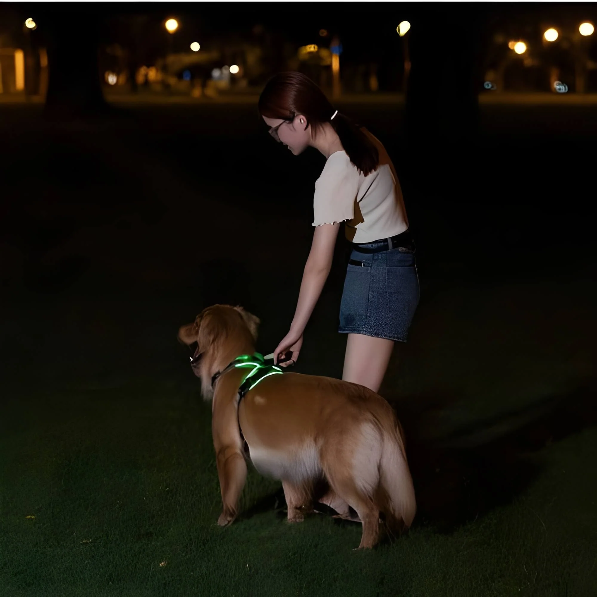 Harnais Lumineux Pour Chien - Réglable | JuJuLumiHarness™ – Image 6