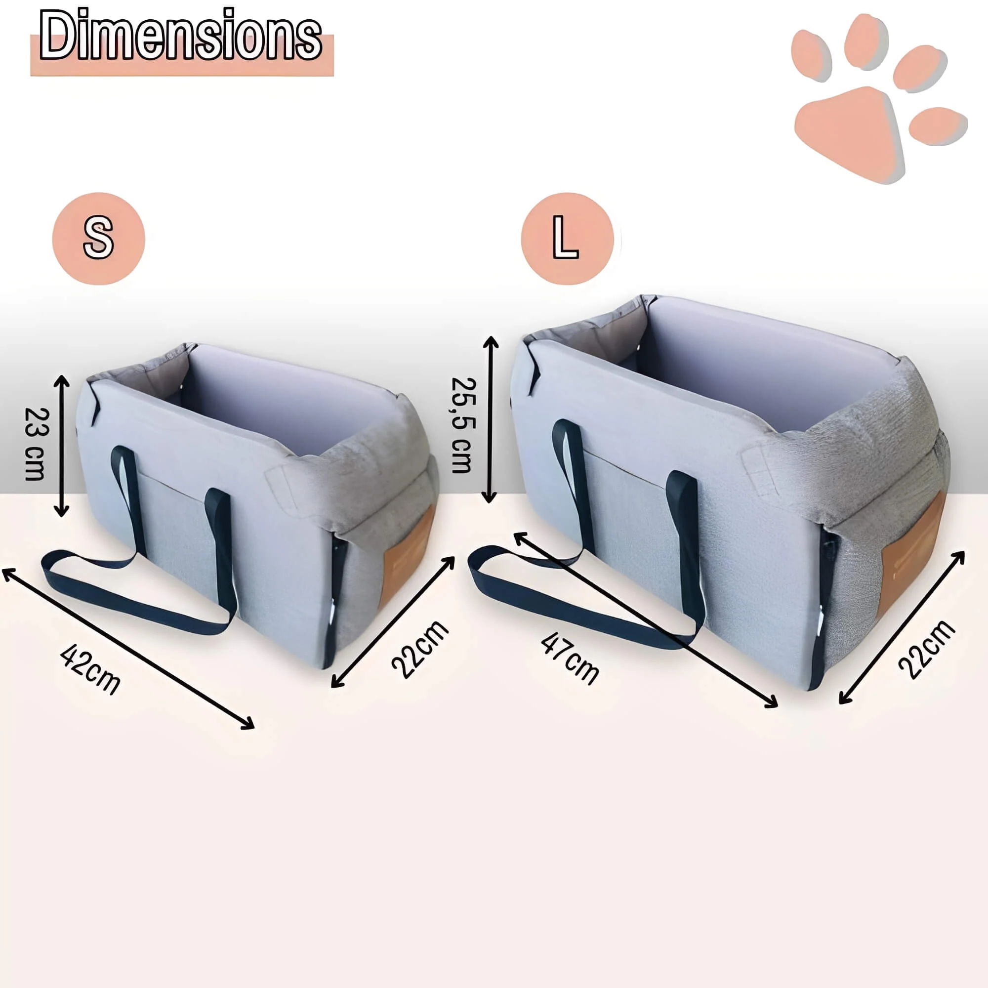 Sac de Transport pour Chien – Confort et Sécurité | JuJuCarNest™ – Image 8