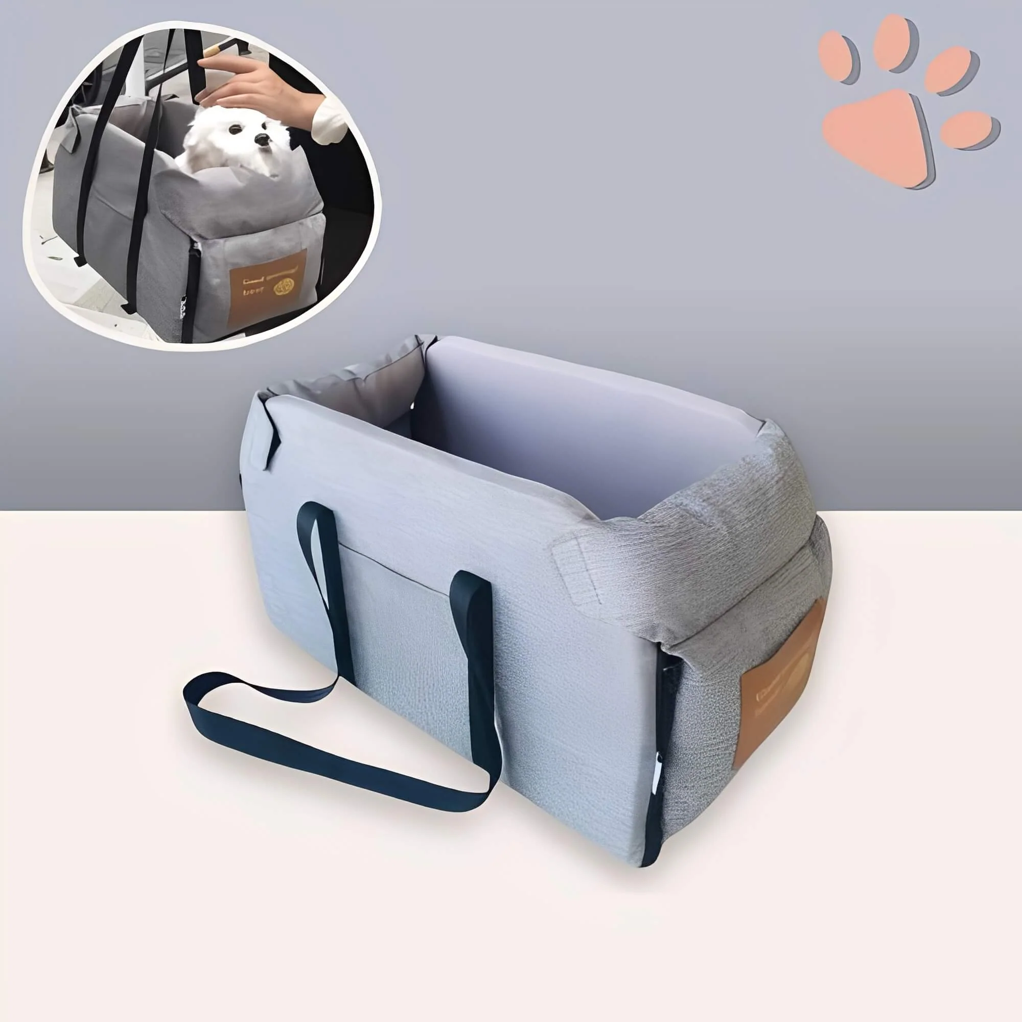 Sac de Transport pour Chien – Confort et Sécurité | JuJuCarNest™